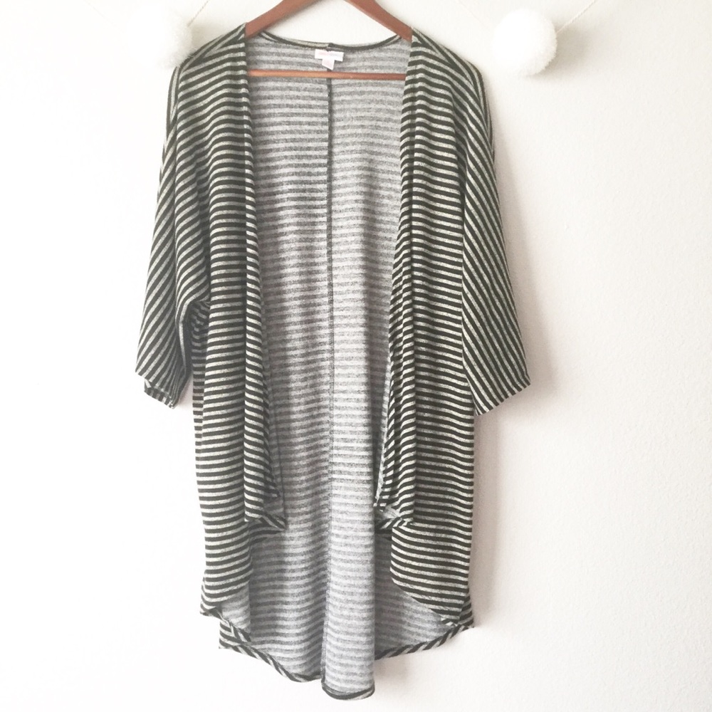 LuLaRoe Striped Cardigan